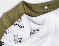 Name It loden green dino body (3-pak)